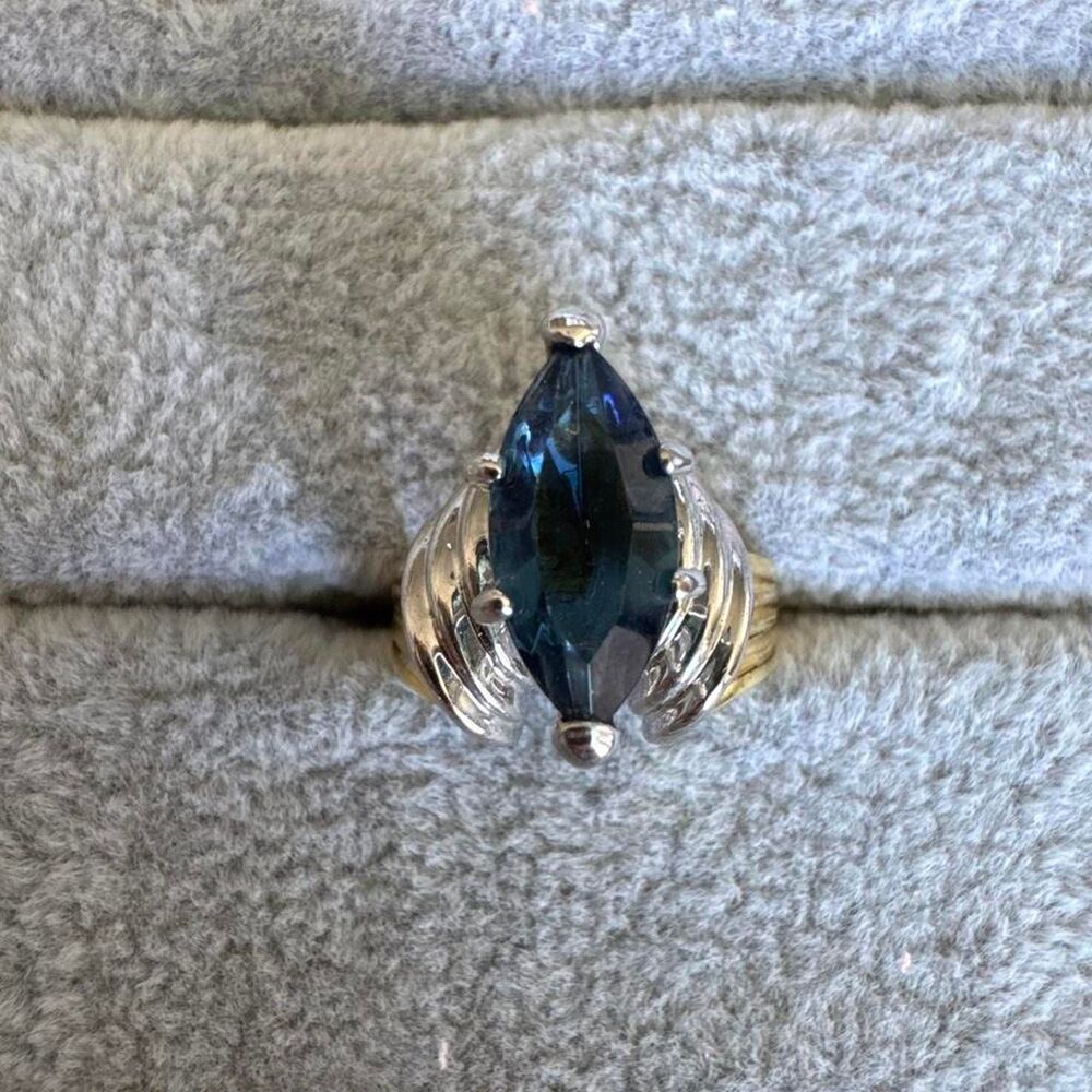 Marquise Women's Blue and Silver Jewellery